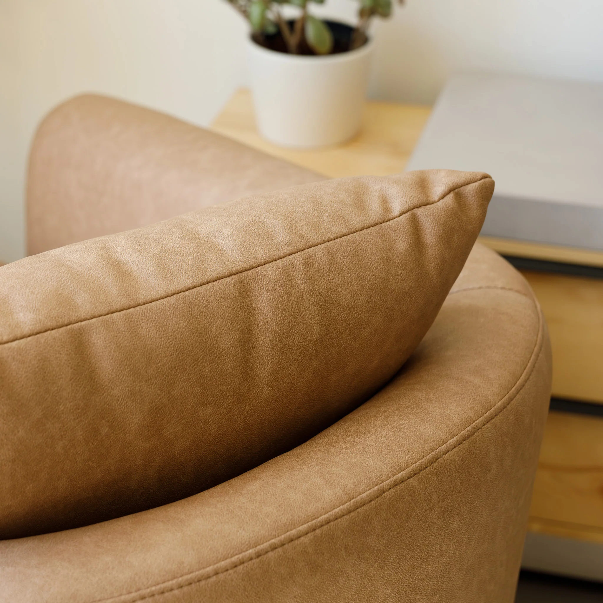 Fauteuil pivotant - Evan - Image 10