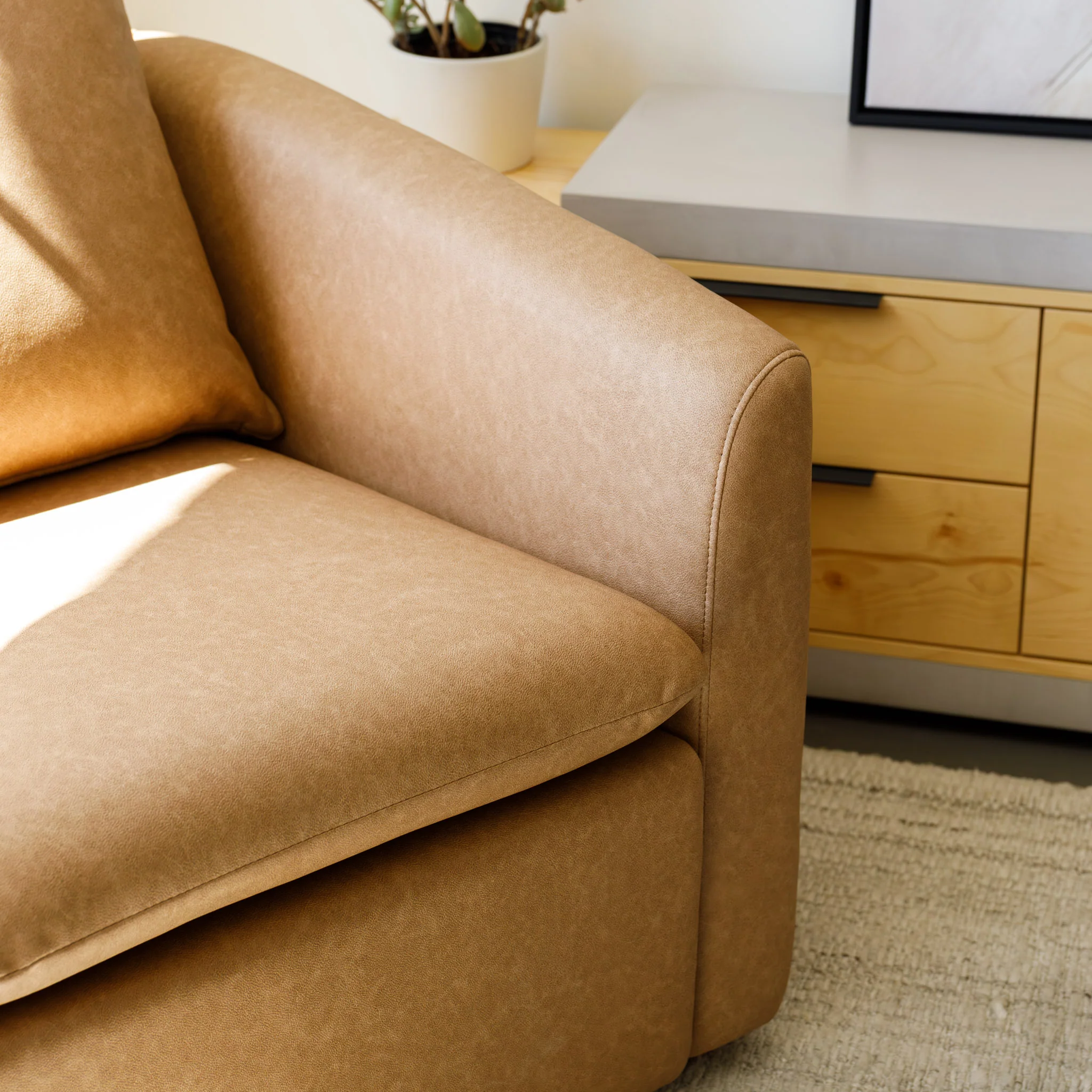 Fauteuil pivotant - Evan - Image 5