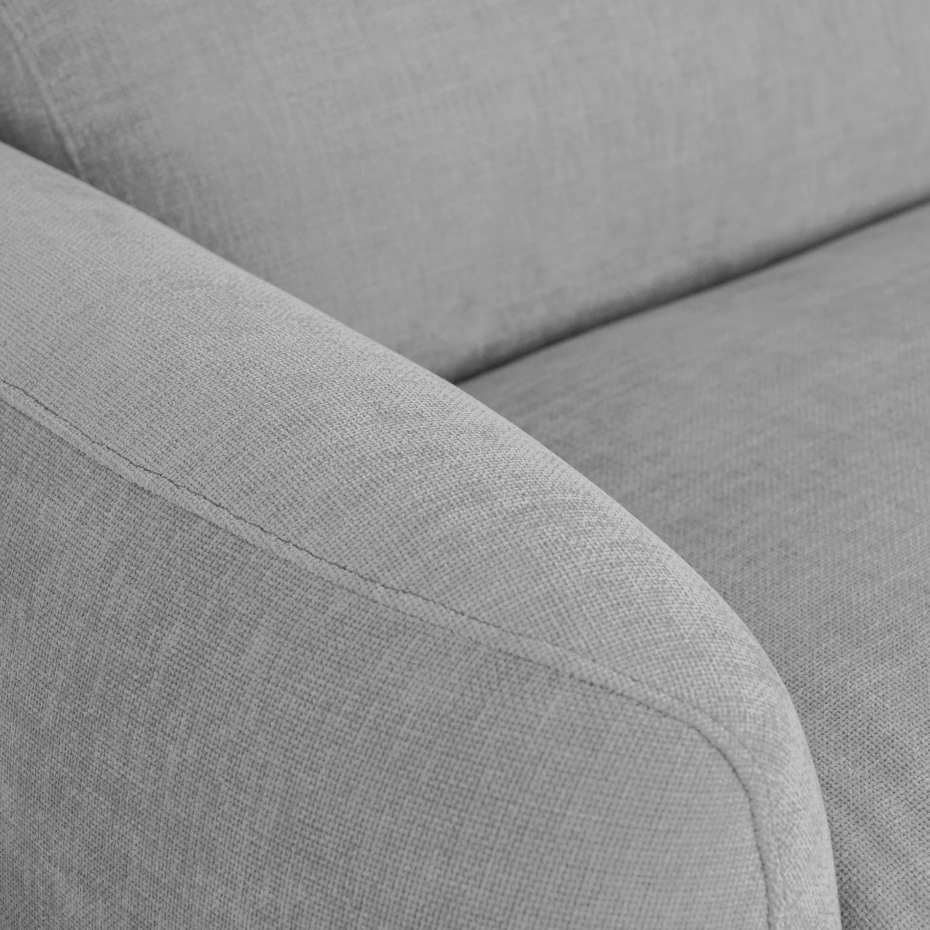 Sectionnel inclinable en tissu duvet d'oie - Austin - Image 26