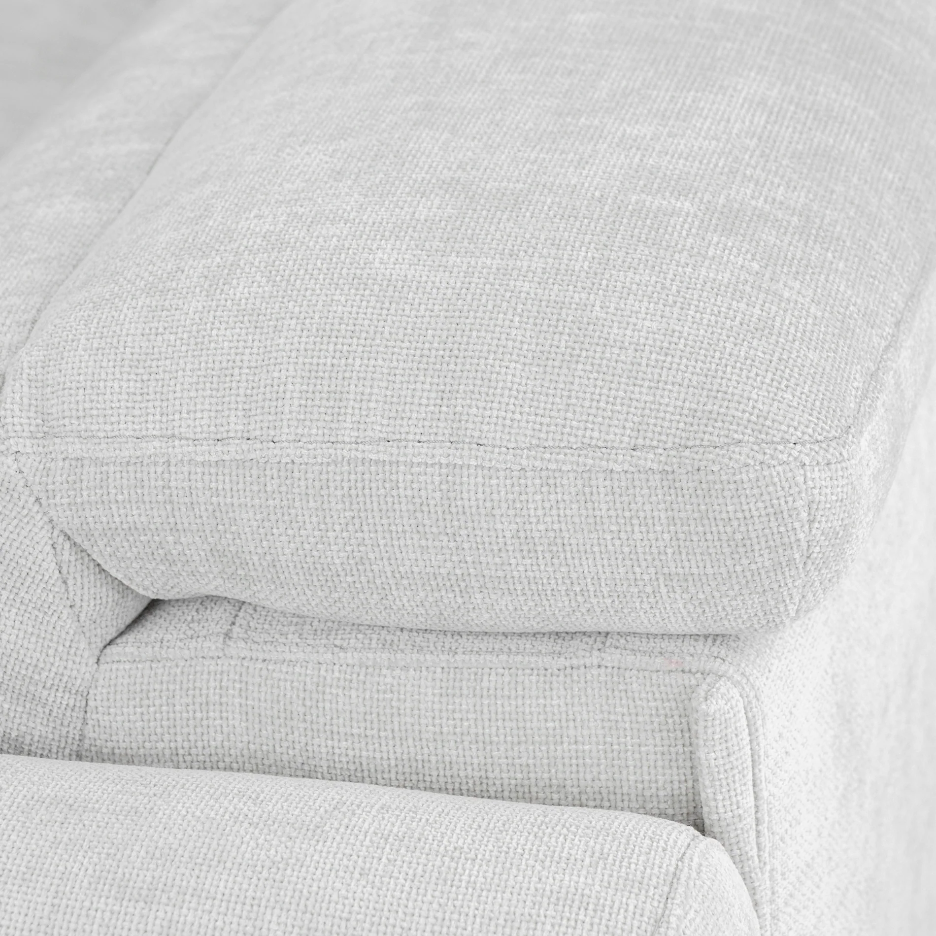 Sectionnel inclinable en tissu duvet d'oie - Austin - Image 32