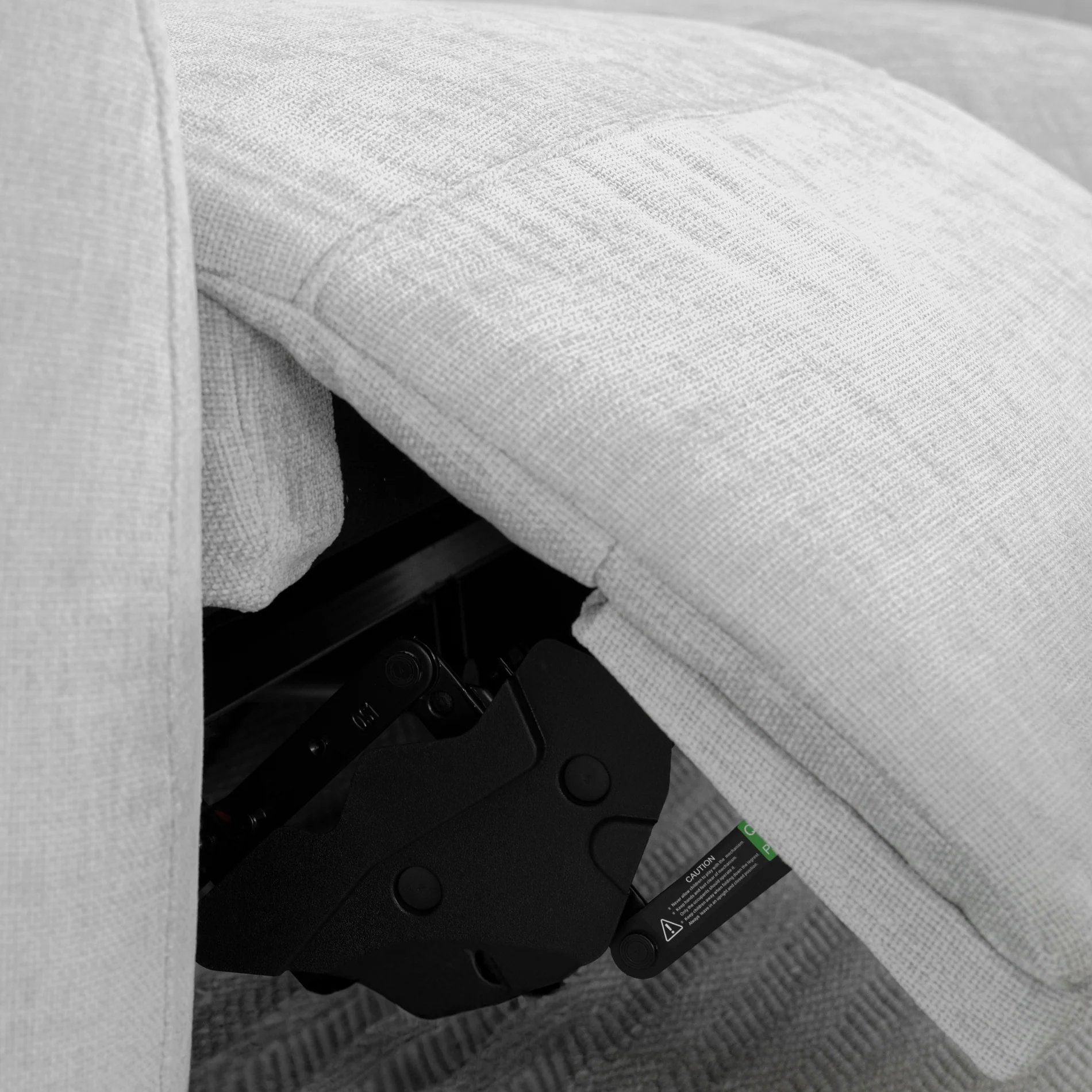 Sectionnel inclinable en tissu duvet d'oie - Austin - Image 35