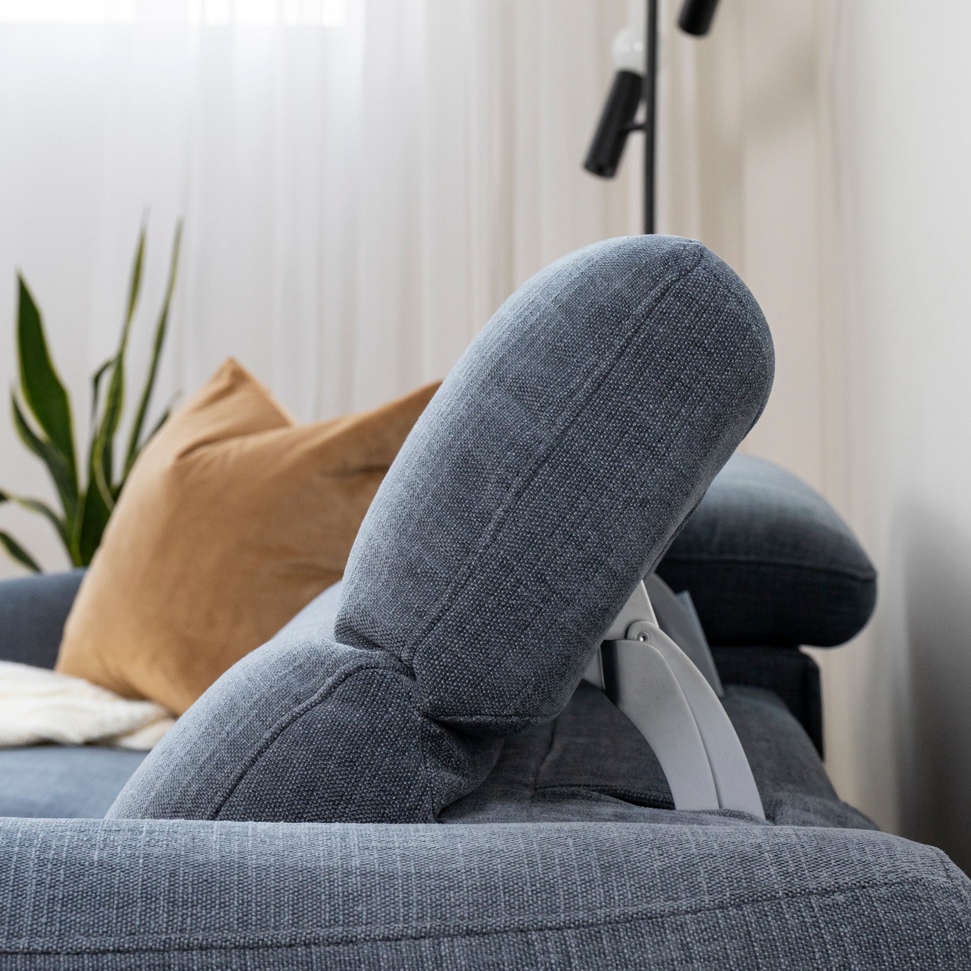 Sectionnel inclinable en tissu indigo - Austin - Image 7