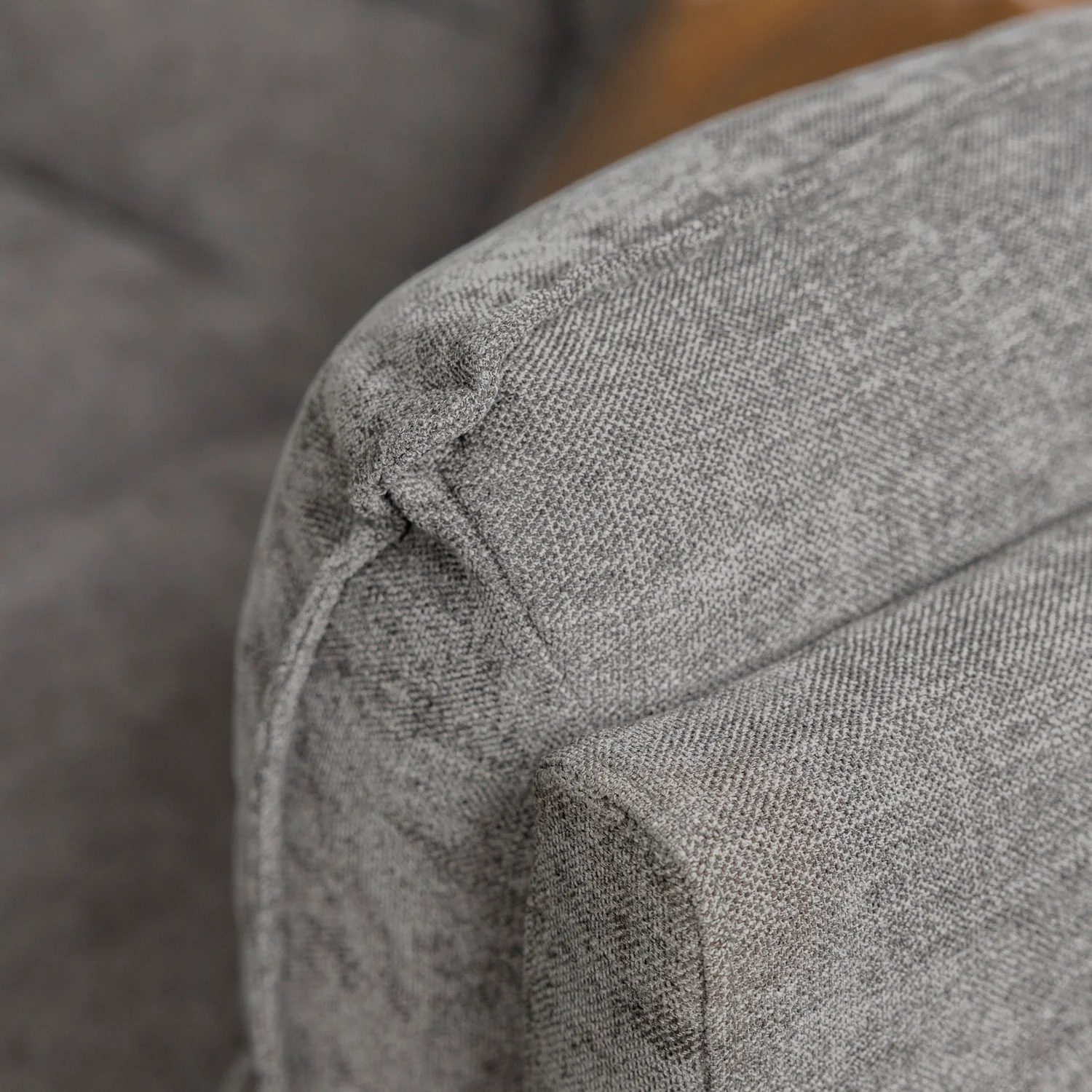 Modulaire en tissu gris fumée - Delano - Image 12