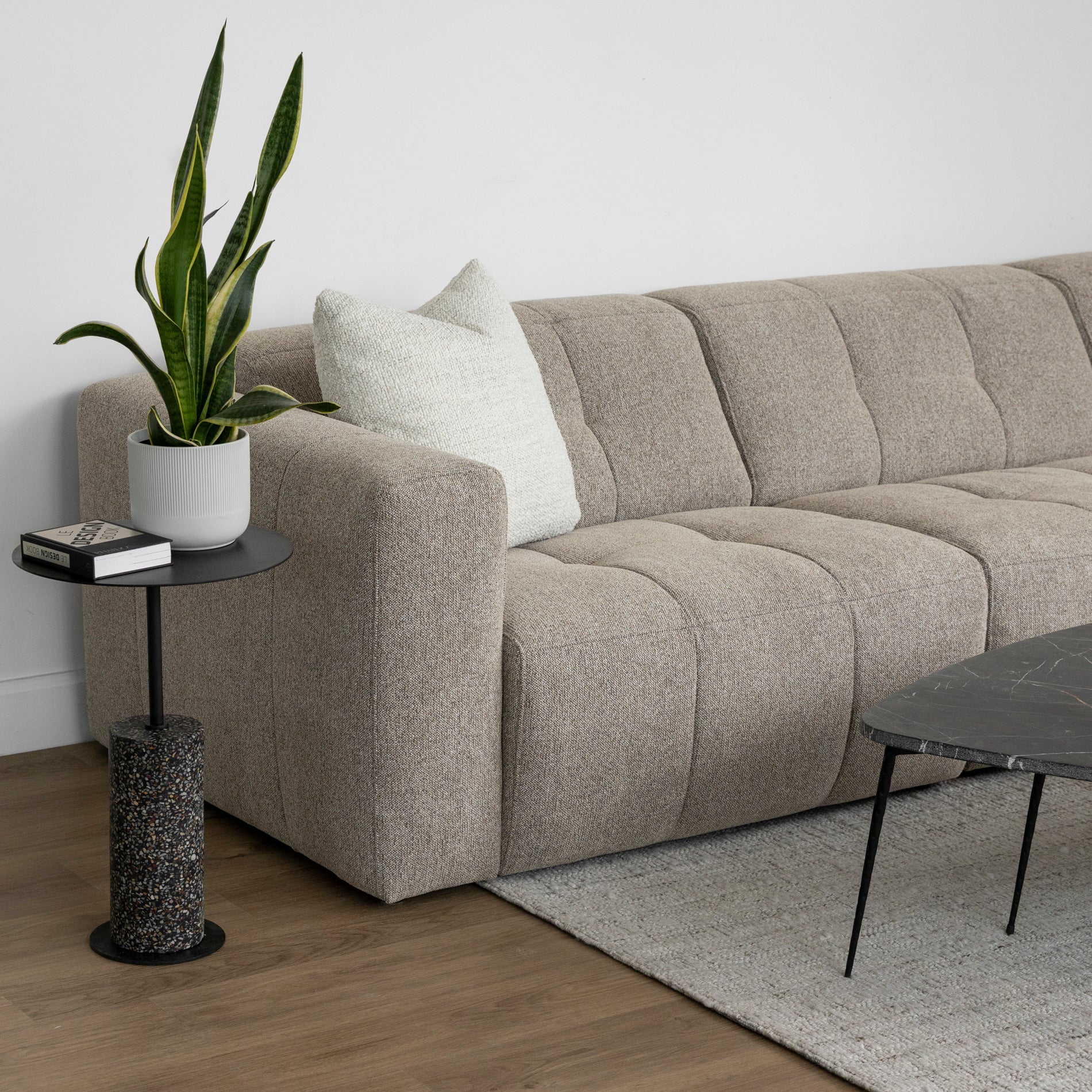 Modulaire en tissu sésame - Emma - Image 10
