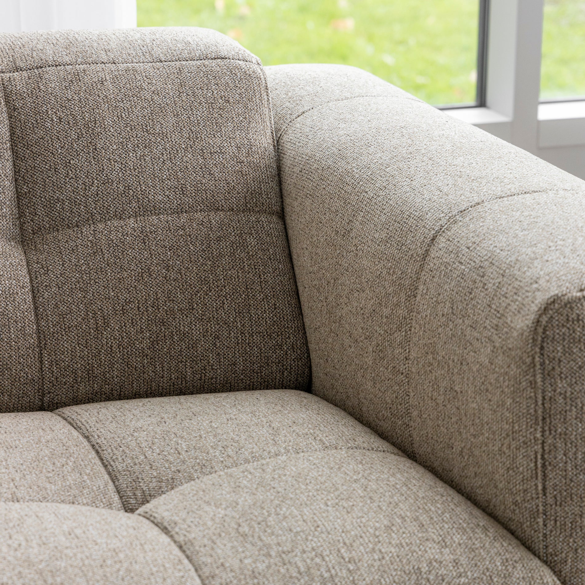 Modulaire en tissu sésame - Emma - Image 12