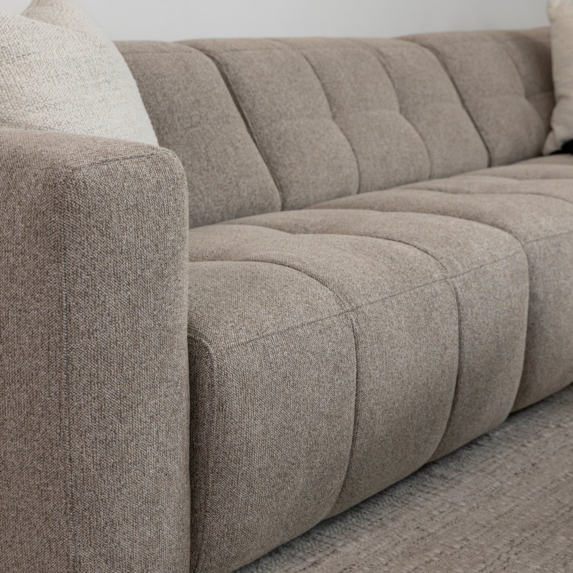 Modulaire en tissu sésame - Emma - Image 6