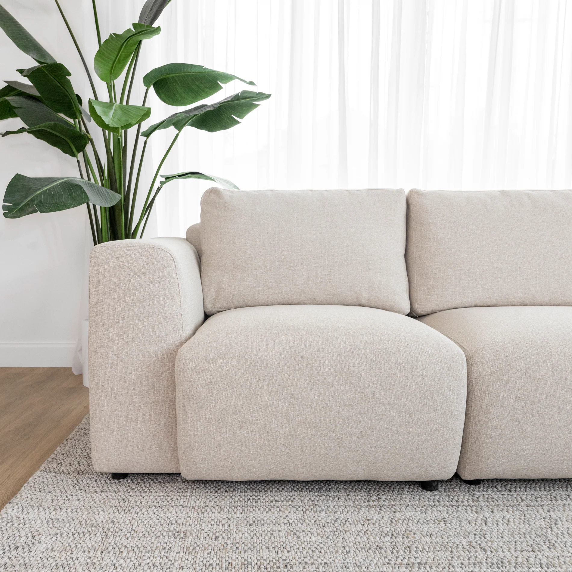 Modulaire en tissu graham - Henri - Image 10