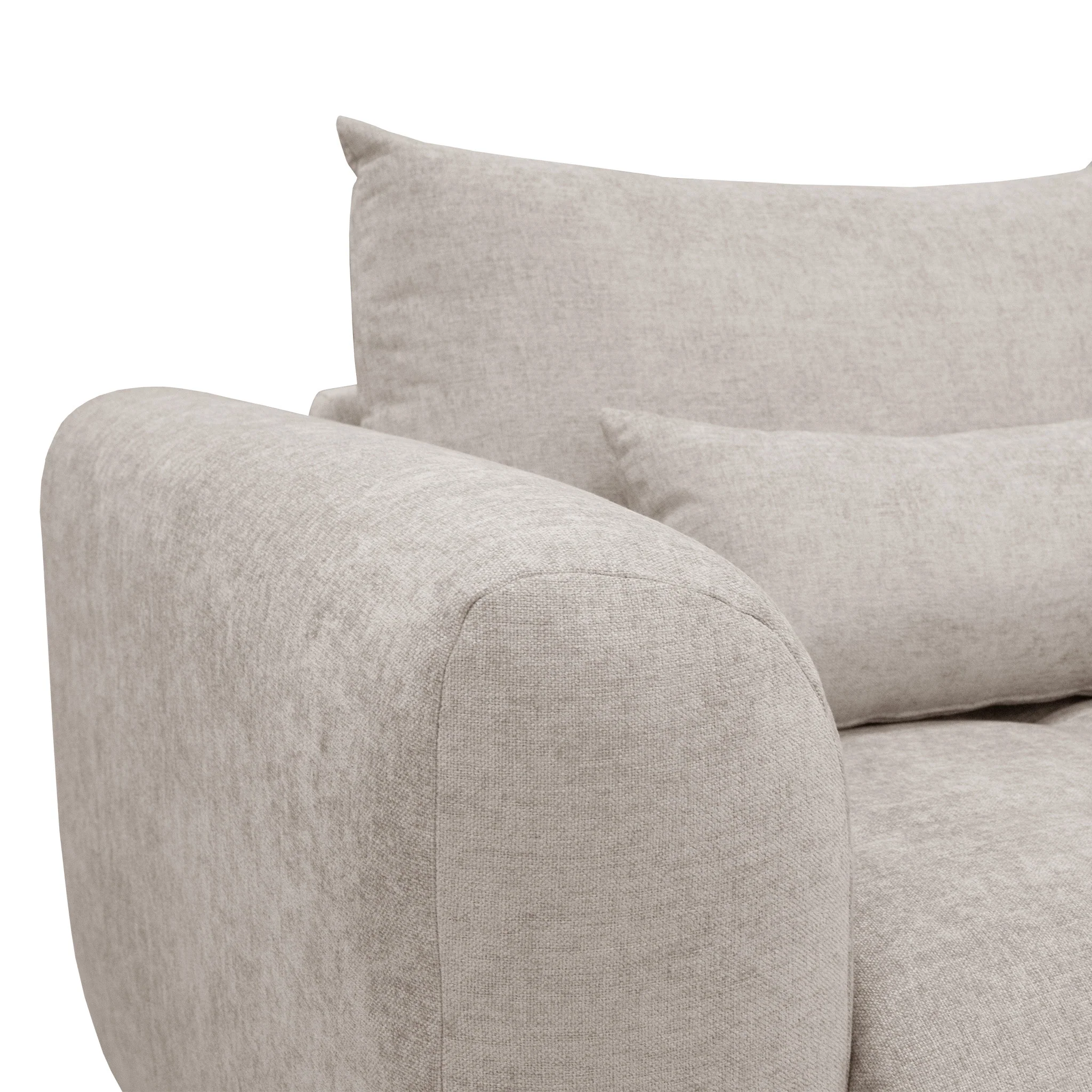 Modulaire en tissu sable fin - Laurent - Image 13