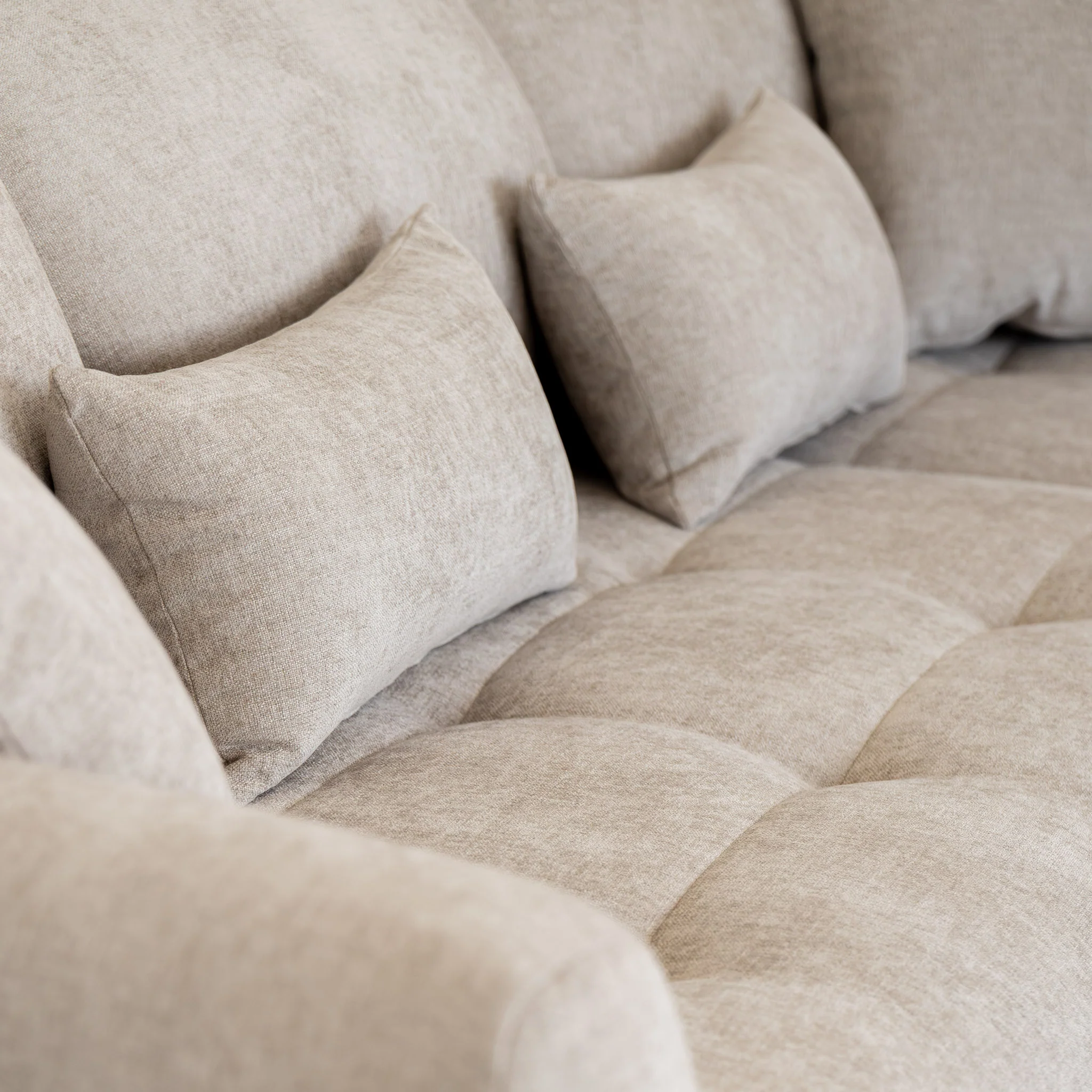 Modulaire en tissu sable fin - Laurent - Image 7
