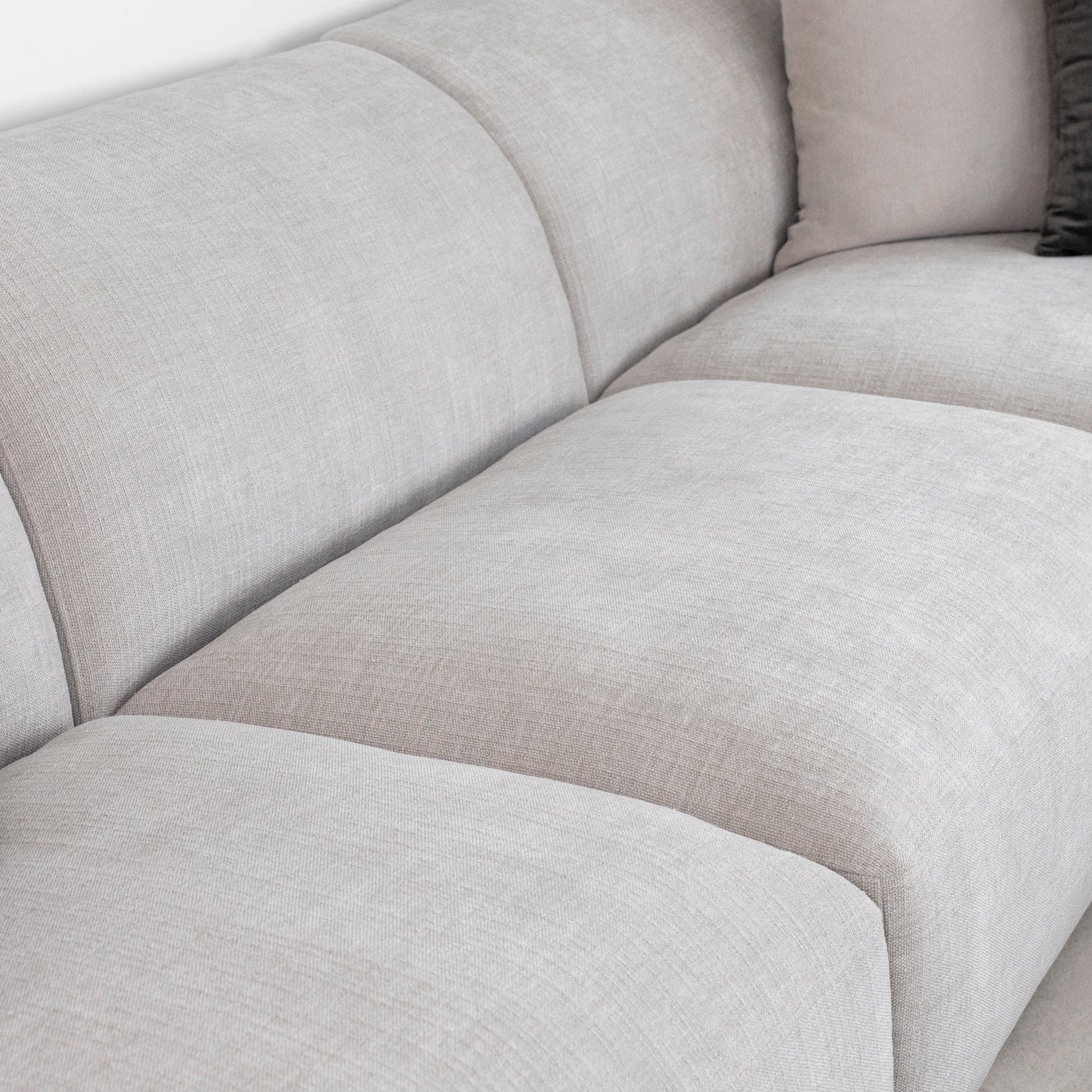 Modulaire en tissu écru - Lowell - Image 5
