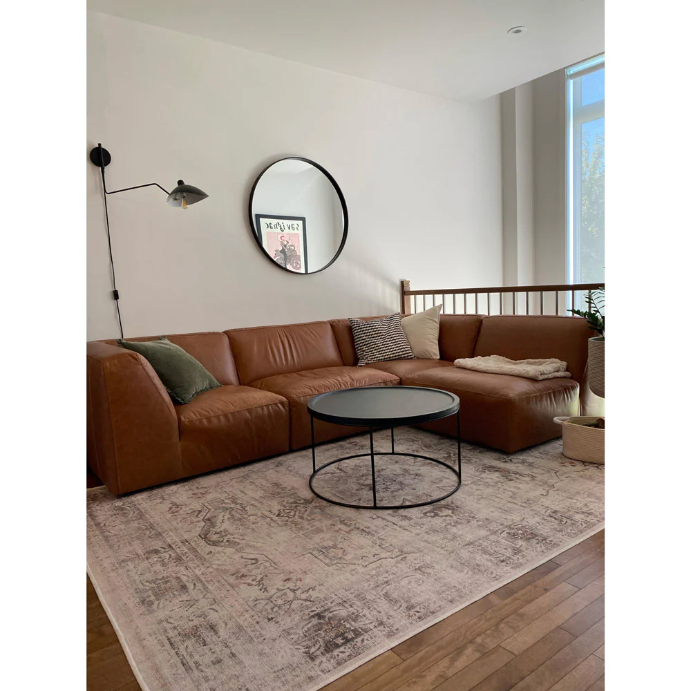 Modulaire en cuir cognac - Maverick - Image 8
