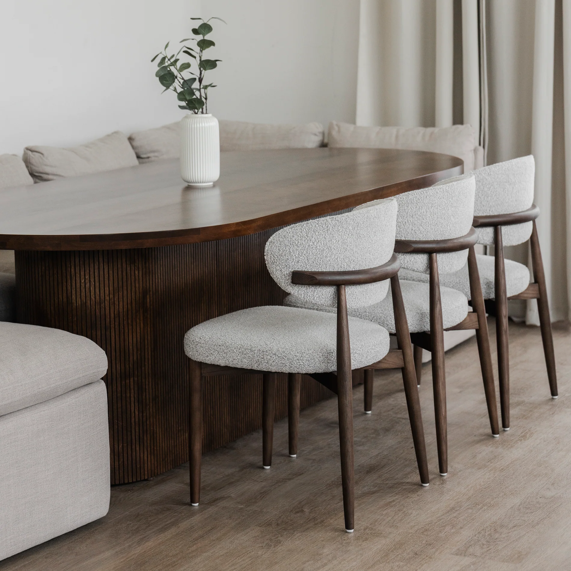 Table de cuisine ovale  - Windsor - Image 14