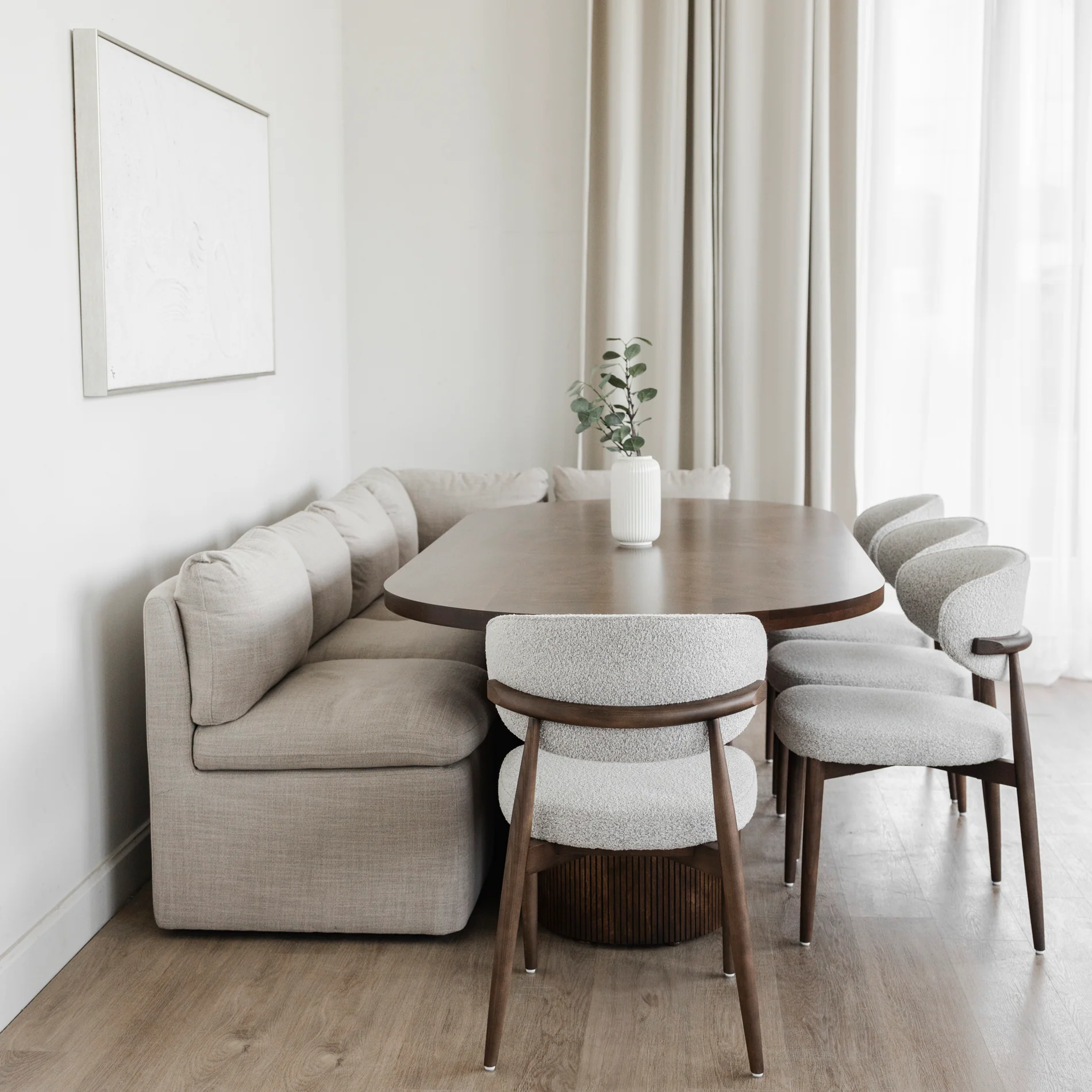 Table de cuisine ovale  - Windsor - Image 17