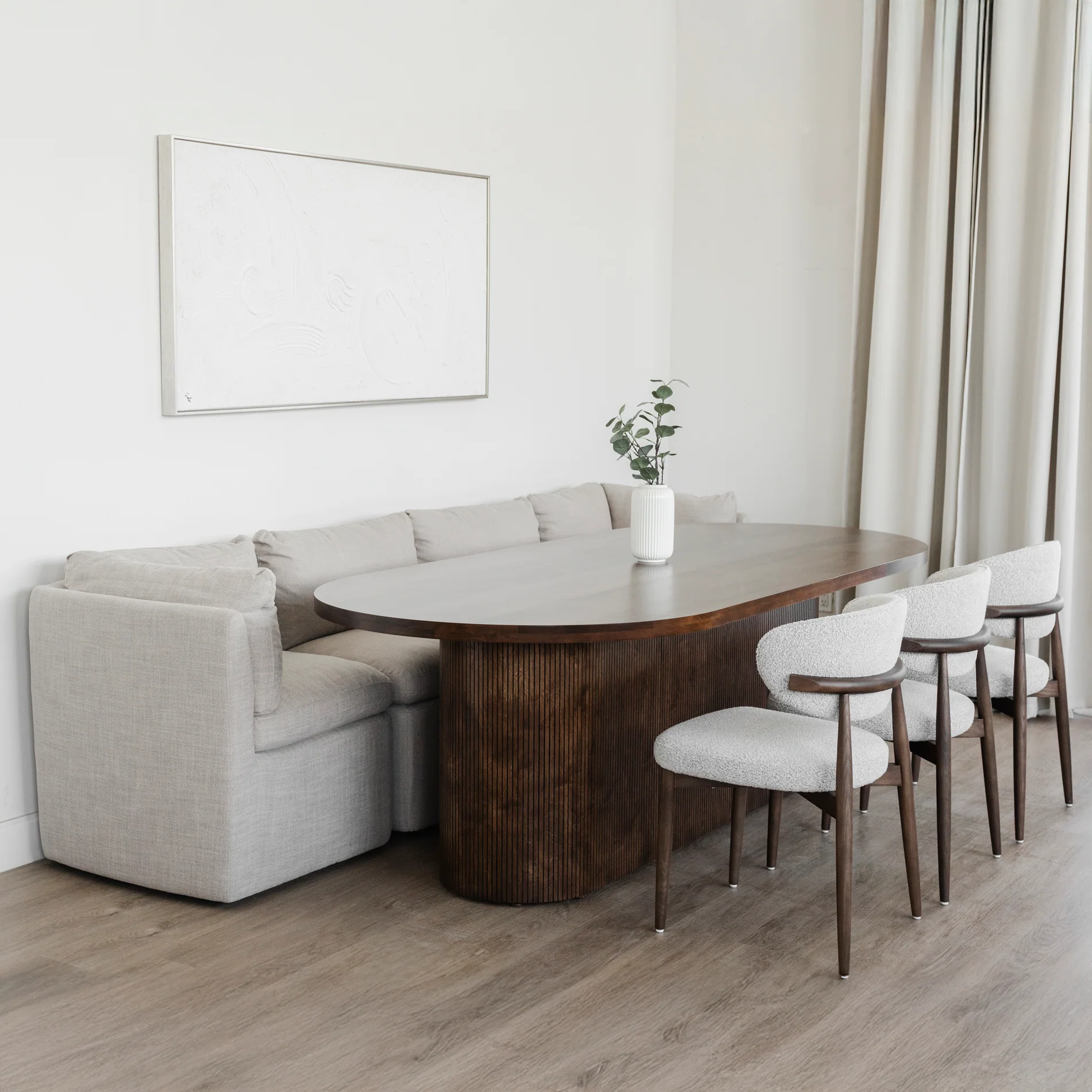 Table de cuisine ovale  - Windsor - Image 9