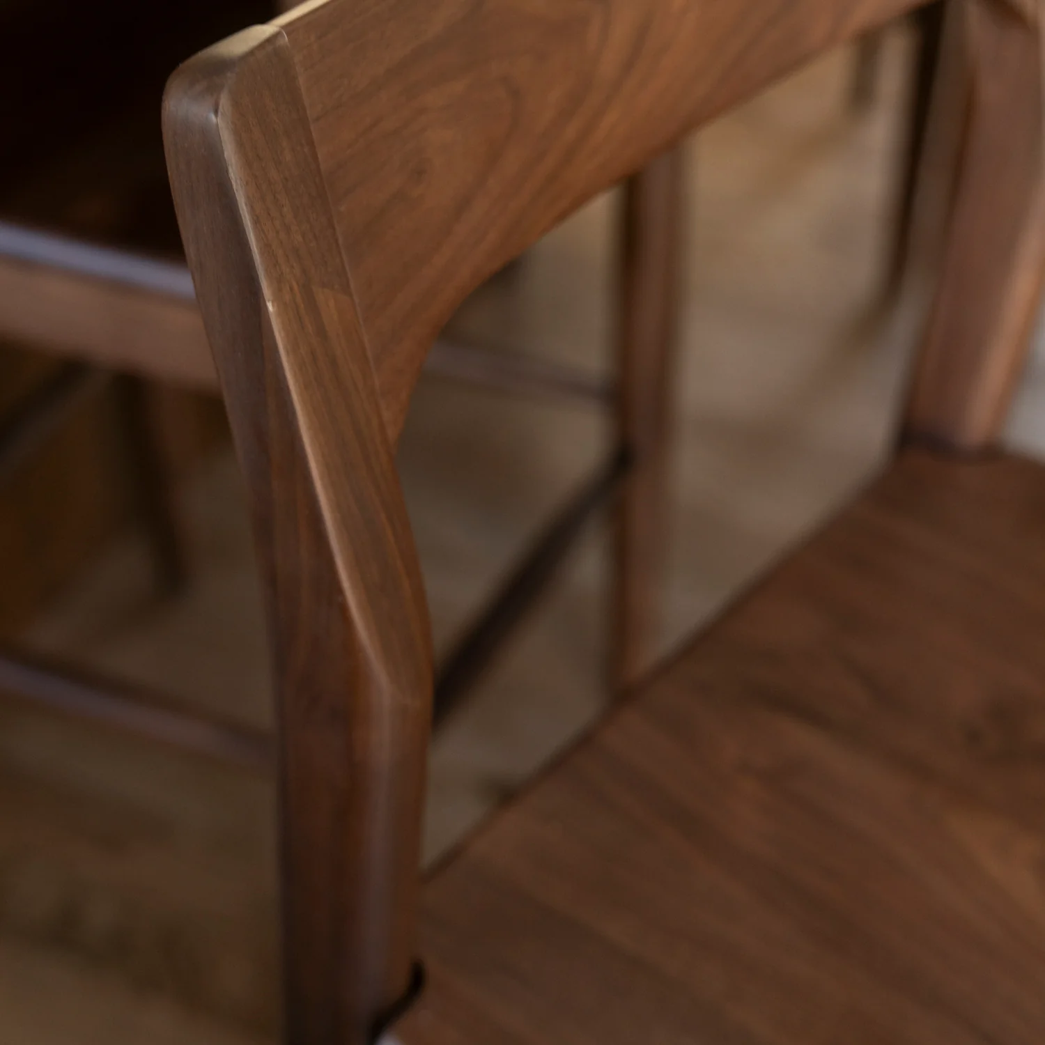 Tabouret de comptoir en bois - Arthur - Image 4